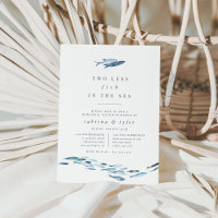 Two Less Fish in The Sea Rehearsal Dinner