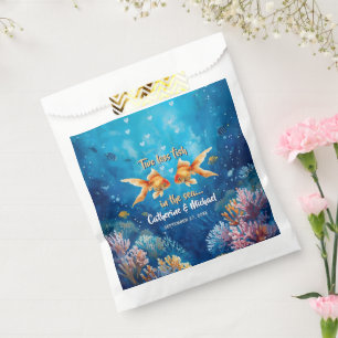 Two Less Fish In The Sea Underwater Wedding Favor Bag