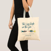 Two Less Fish In The Sea Wedding Favor Tote Bag (Front (Product))