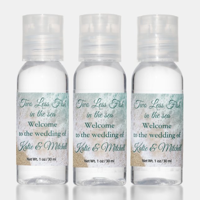 Two Less Fish in the Sea Welcome Hand Sanitizer (Set)