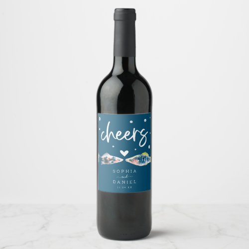 Two Less Fish In The Sea Wine Label