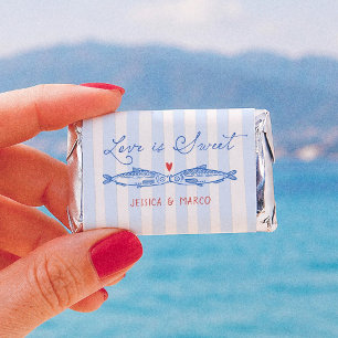 Two Less Fish Love Is Sweet Bridal Shower Hershey's Miniatures