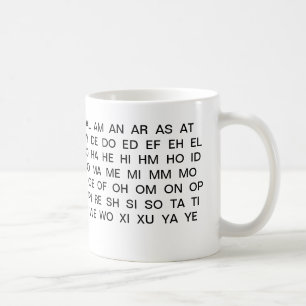 Two Letter Words: The Mug