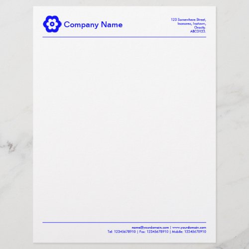 Two Lines v2 _ All Blue Letterhead