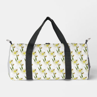 Two little and cute bees duffle bag