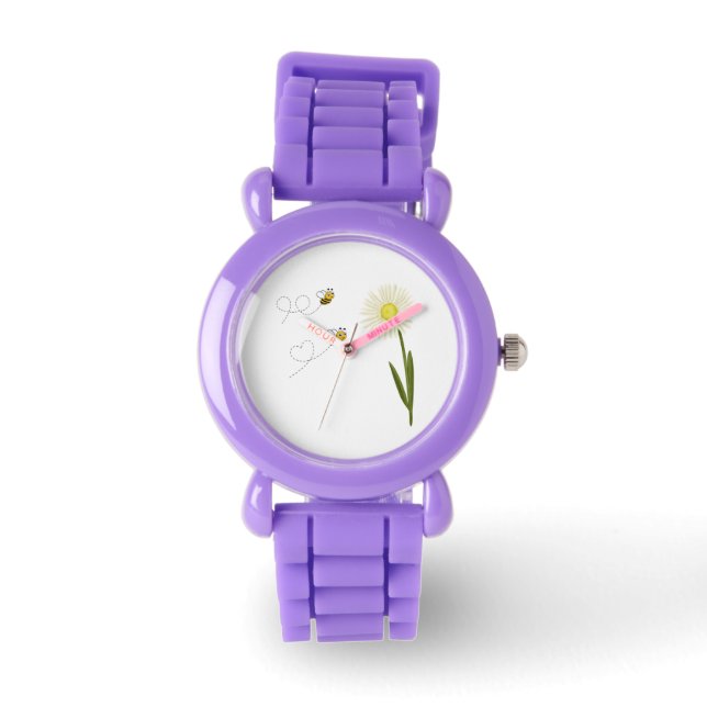 Two little and cute bees watch (Front)