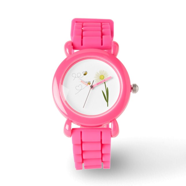 Two little and cute bees watch (Front)