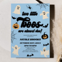 Two Little Boos Are Almost Due! Twins Baby Shower