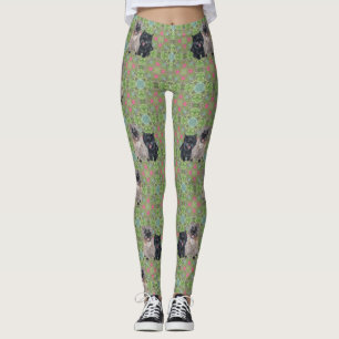 Two Little Cairn Terriers Leggings