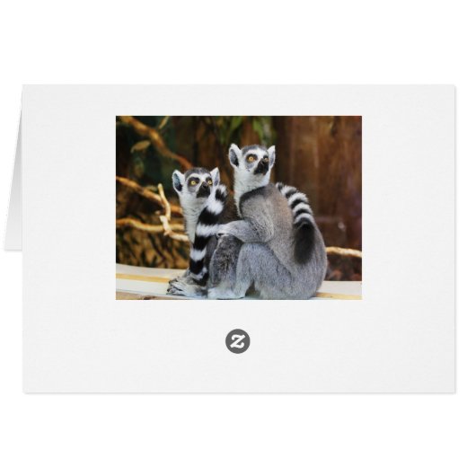 Two Little Lemurs (Back Horizontal)