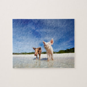 Two little piglets jigsaw puzzle