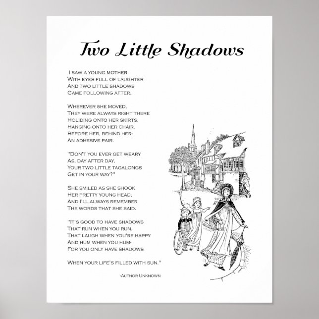 Two Little Shadows Poster (Front)