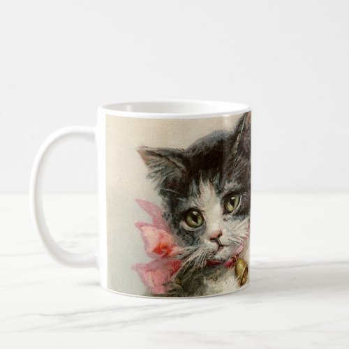 Two lovely Victorian kittens Coffee Mug