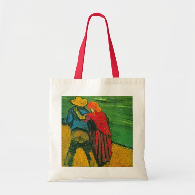 Two Lovers by Vincent van Gogh Tote Bag (Front)