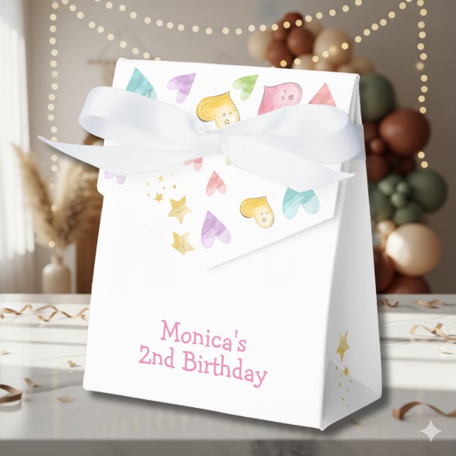 Two magical second birthday favor boxes (Creator Uploaded)