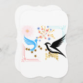 Two Majestic Birds (Front/Back)