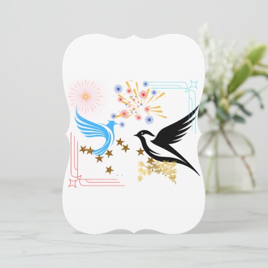 Two Majestic Birds (Standing Front)