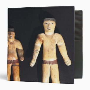 Two Male Statuettes, Recuay Culture 3 Ring Binder