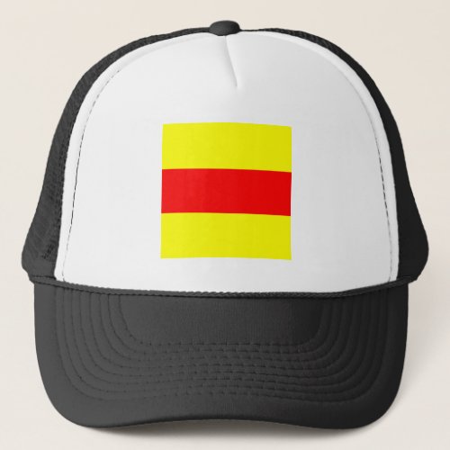 two maritime nautical alphabet number symbol flag  trucker hat