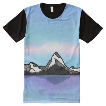 Two Medicine Lake All-Over-Print Shirt