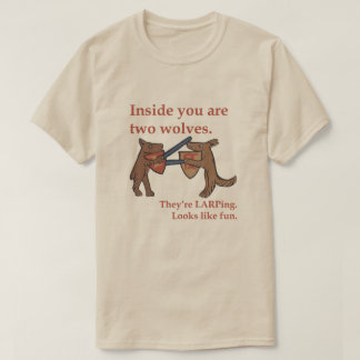Two Medieval Wolves T-Shirt
