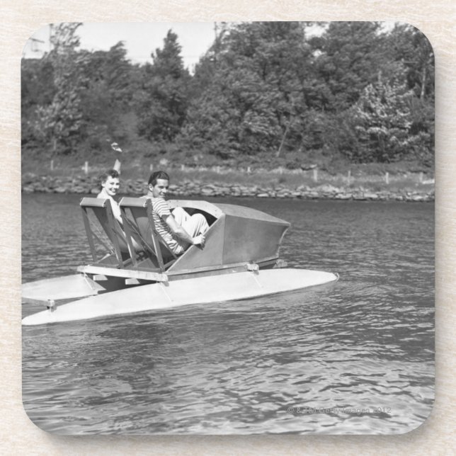 Two Men Coaster (Front)