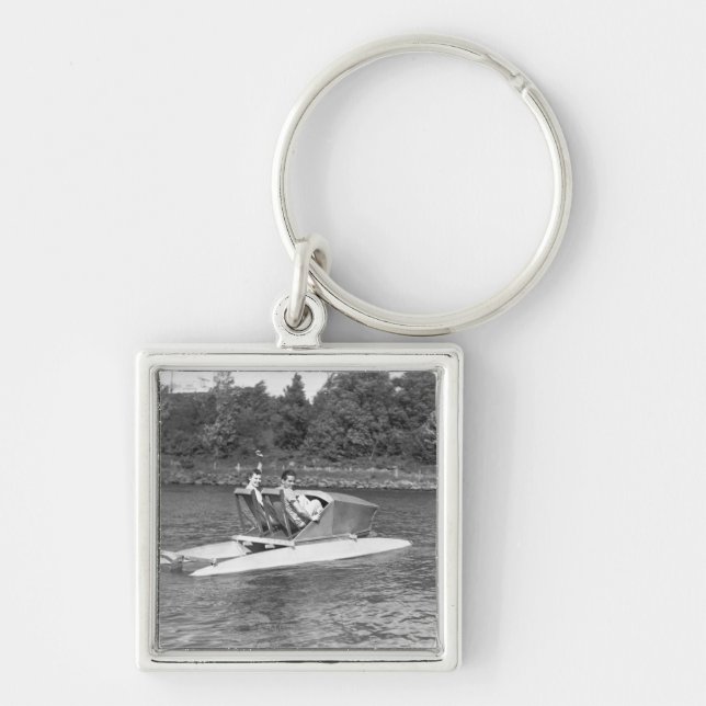 Two Men Keychain (Front)