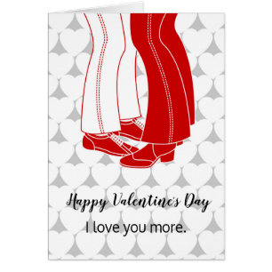Two men kissing on Valentine's Day Cards