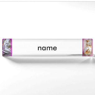 two mermaids nameplate