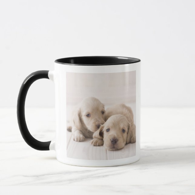 Two Miniature Dachshund Mug (Left)