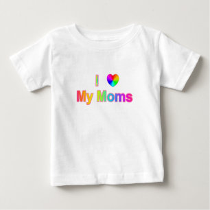 Two Moms Baby T-Shirt