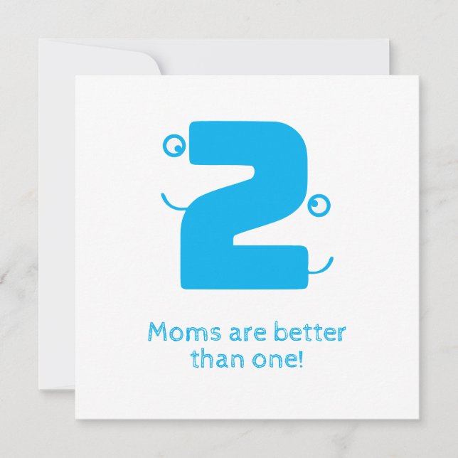 Two Mom's Card (Front)
