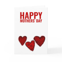 Two Moms Happy Gay Mothers Day Red