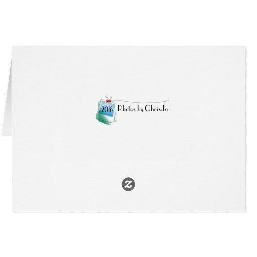 Two Monarch Butterflys Photo Greeting Card (Back Horizontal)