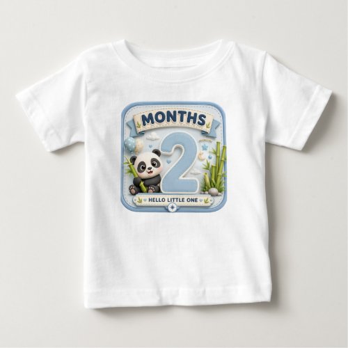 Two Months of Wonder  Baby T-Shirt