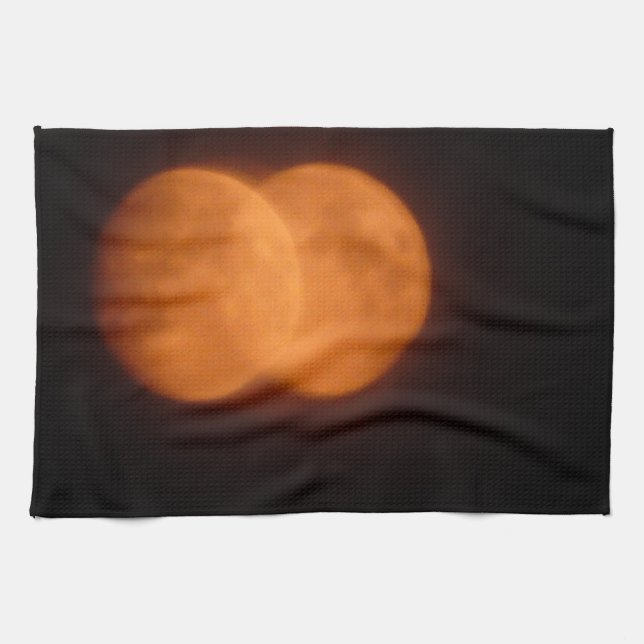 Two moons kitchen towel (Horizontal)