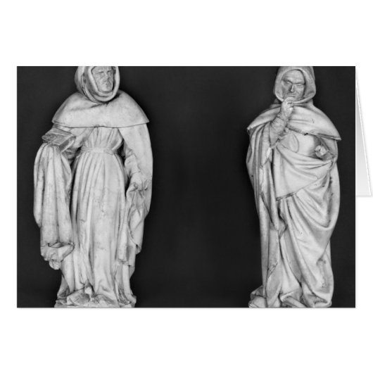 Two Mourners Cards (Front Horizontal)