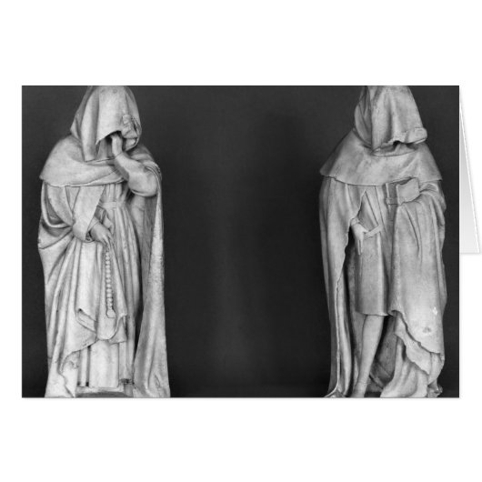 Two Mourners Cards (Front Horizontal)