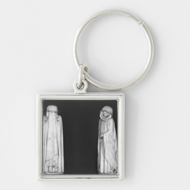 Two Mourners Keychain (Front)