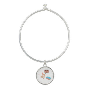 two mouses bangle bracelet