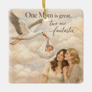 Two mums and the love of an LGBTQ Ceramic Ornament