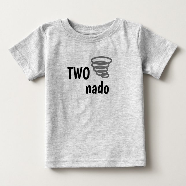 Two-nado Baby T-Shirt (Front)