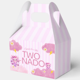 Two-Nado birthday, 2nd birthday party, tornado Favor Boxes