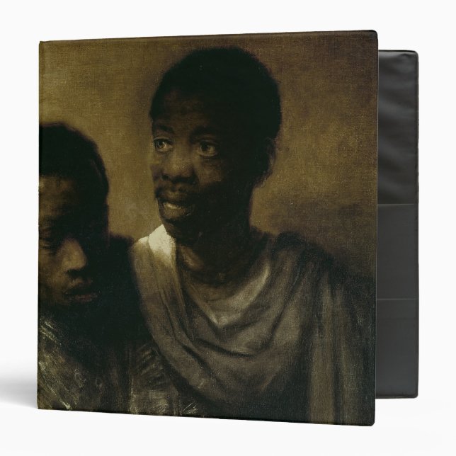 Two Negroes, 1661 3 Ring Binder (Front/Inside)