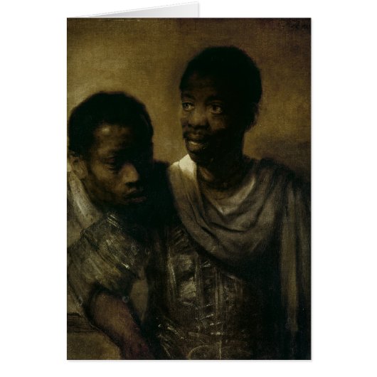 Two Negroes, 1661 Cards (Front)