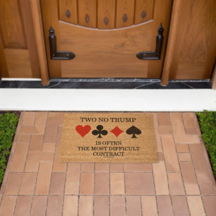 Two No Trump Is Often The Most Difficult Contract Fiber Doormat
