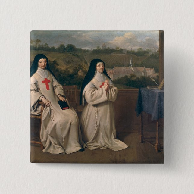 Two Nuns Button (Front)