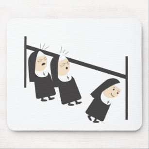 Two nuns... mouse pad