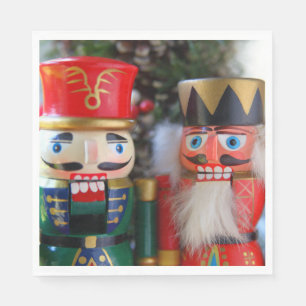 Two nutcrackers napkins