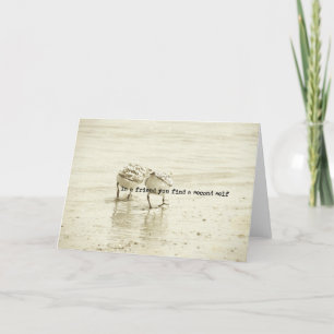 TWO OF A KIND Greeting Card